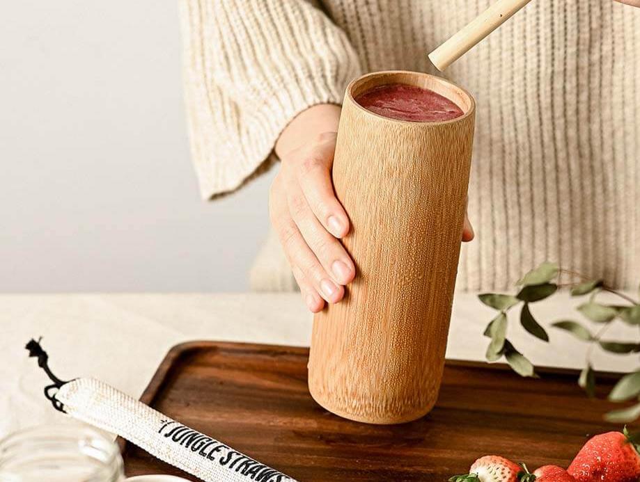 Natural Bamboo Drinking Cups-2