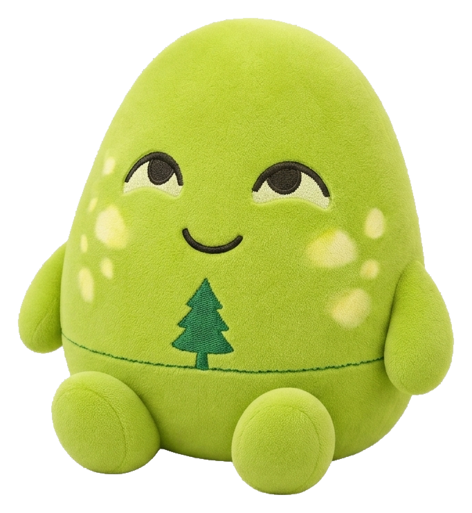 Friluftsliv wellbeing philosophy plushie character