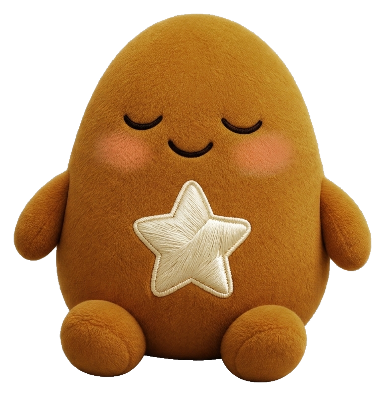 Ikigai wellbeing philosophy plushie character
